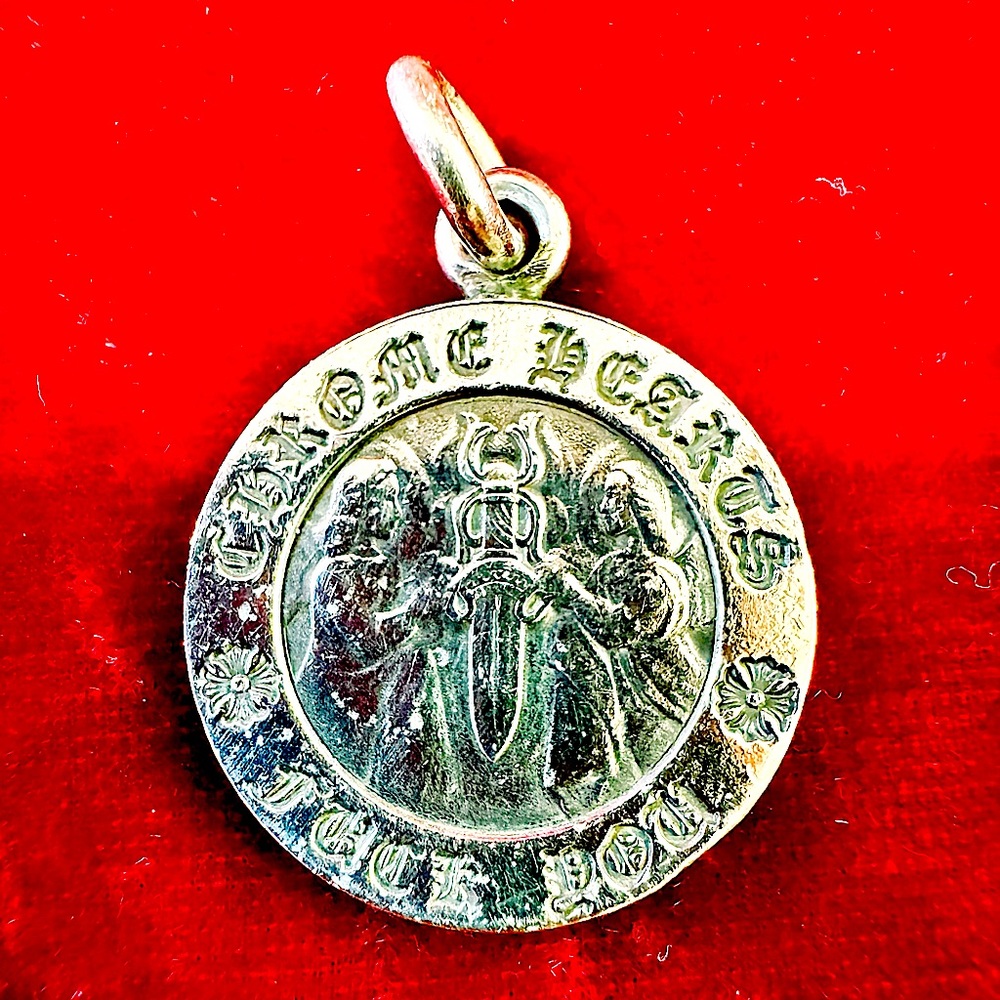 AUTHENTIC Chrome Hearts Angel Medallion v1 ‘F*** You’ PENDANT ONLY